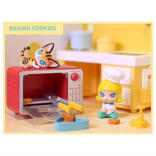 POPMART MOLLY Cooking Series [7.Baking Cookies]