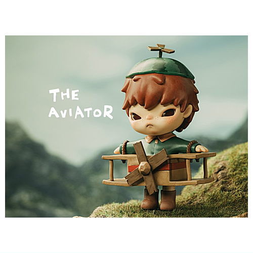 POPMART HIRONO Naughty Boy Series [3.THE AVIATOR]