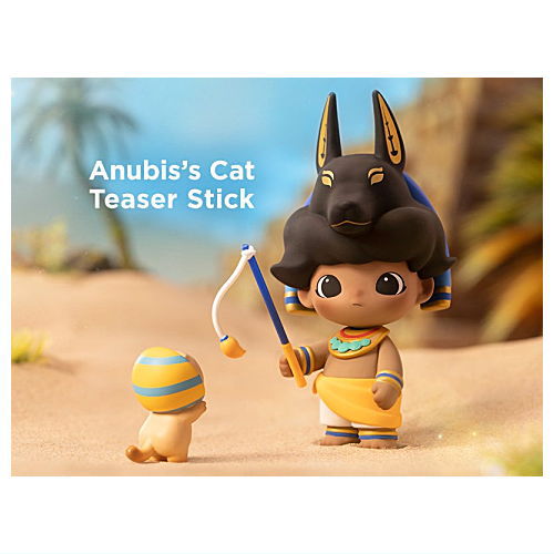 POPMART DIMOO Time Roaming Series [6.Anubis'Cat Teaser Stick]