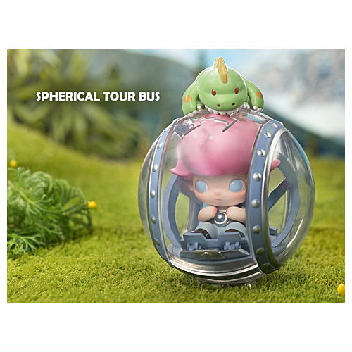 POPMART DIMOO Jurassic World Series [10.SPHERICAL TOUR BUS]