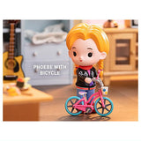 POPMART Friends Best Memories Series [8.PHOEBE WITH BICYCLE]