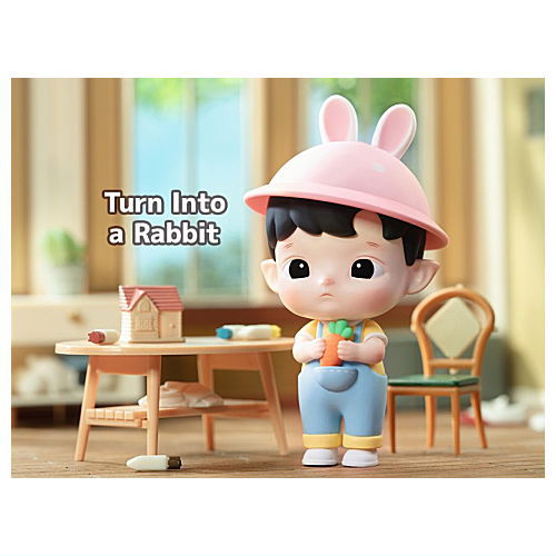 POPMART HACIPUPU Kindergarten Series [9.Turn Into a Rabbit]