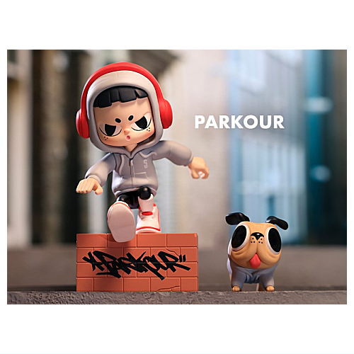 POPMART VITA extreme sports series [5.PARKOUR]
