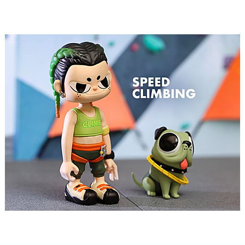POPMART VITA extreme sports series [6.SPEED CLIMBING]