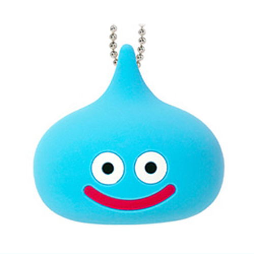 Dragon Quest 3D Silicon Monster Keychain [1.Slime]