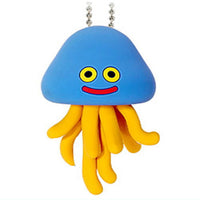 Dragon Quest 3D Silicon Monster Keychain [4.Healslime]