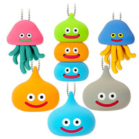 Dragon Quest 3D Silicon Monster Keychain [All 6 type set(Full Complete)]