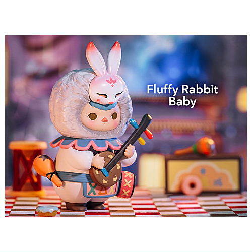 POPMART PUCKY Festival Babies Series [2.Fluffy Rabbit Baby]