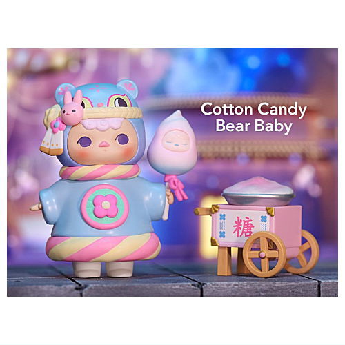 POPMART PUCKY Festival Babies Series [7.Cotton Candy Bear Baby]