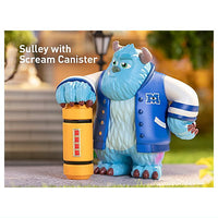 POPMART Disney/Pixar Monsters University Oozma Kappa Fraternity series [9.Sulley with Scream Canister]