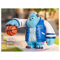 POPMART Disney/Pixar Monsters University Oozma Kappa Fraternity series [10.Sulley with Basketball]