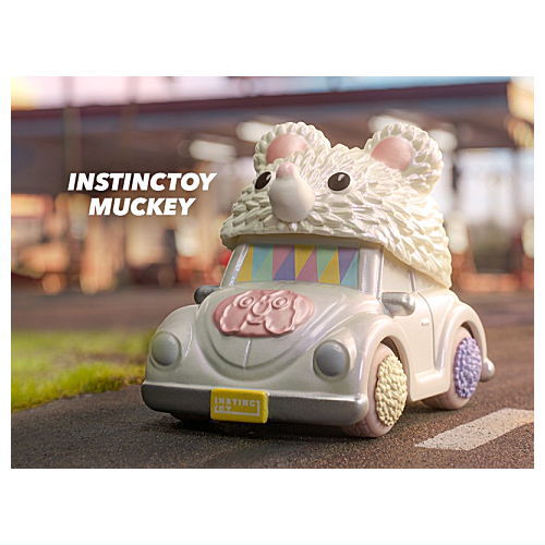 POPMART POPCAR Happy Weekend series [9.INSTINCTOY MUCKEY]