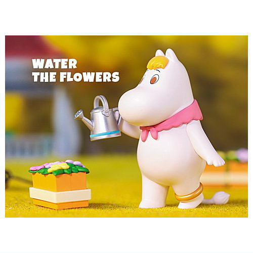 POPMART LIFE IN THE MOOMIN VALLEY series [3.WATER THE FLOWERS]