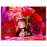 POPMART MOLLY x Mika Ninagawa Flower Dreaming Series [1.Red Rose Fiery Heart]