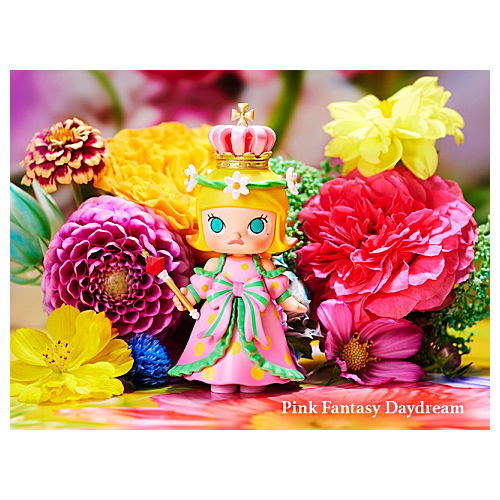 POPMART MOLLY x Mika Ninagawa Flower Dreaming Series [3.Pink Fantasy Daydream]