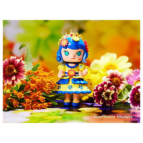 POPMART MOLLY x Mika Ninagawa Flower Dreaming Series [5.Sunflower Shower]