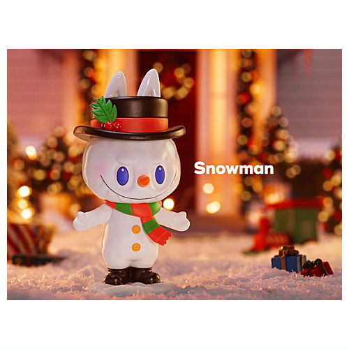 POPMART LABUBU The Monsters Let's Christmas Series [12.Snowman