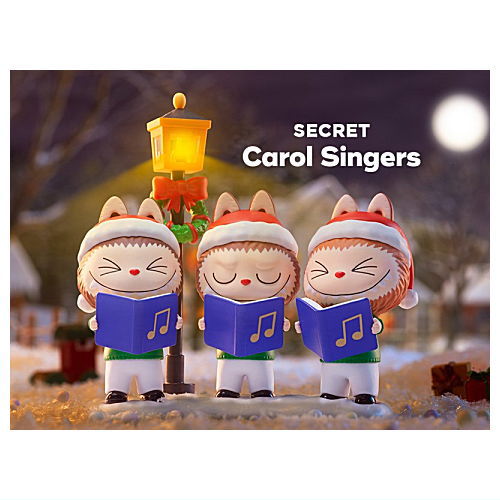 POPMART LABUBU The Monsters Let's Christmas Series [13.Secret: Carol Singers]