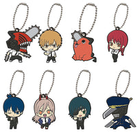 GASHABOX Chainsaw Man Capsule Rubber Mascot [All 8 type set (Full Complete)]