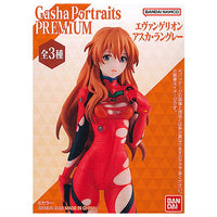 Gasha Portraits PREMIUM EVANGELION Asuka Langley [All 3 type set (Full Complete)]