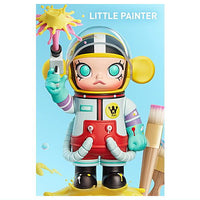 POPMART MEGA Collection 100% SPACE MOLLY Series 1 [7.LITTLE PAINTER]