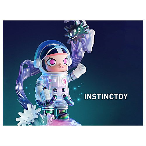 POPMART MEGA Collection 100% SPACE MOLLY Series 1 [9.INSTINCTOY]