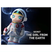 POPMART MEGA Collection 100% SPACE MOLLY Series 1 [10.Secret:THE GIRL FROM THE EARTH]