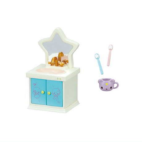 Sanrio LittleTwinStars Yumeiro Bath Time [8.Wash basin]