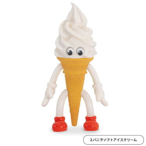 FLAVORS Figure Collection BOX version [2.Vanilla soft ice cream]