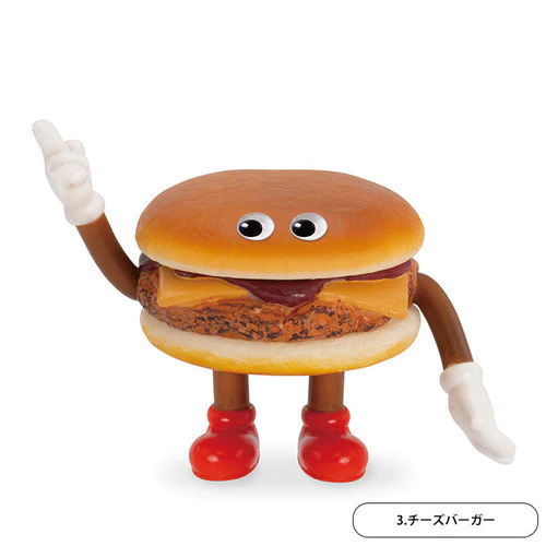 FLAVORS Figure Collection BOX version [3.Cheeseburger]