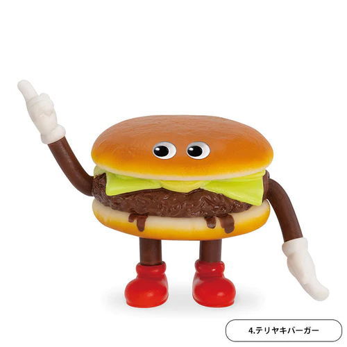 FLAVORS Figure Collection BOX version [4.Teriyaki burger]