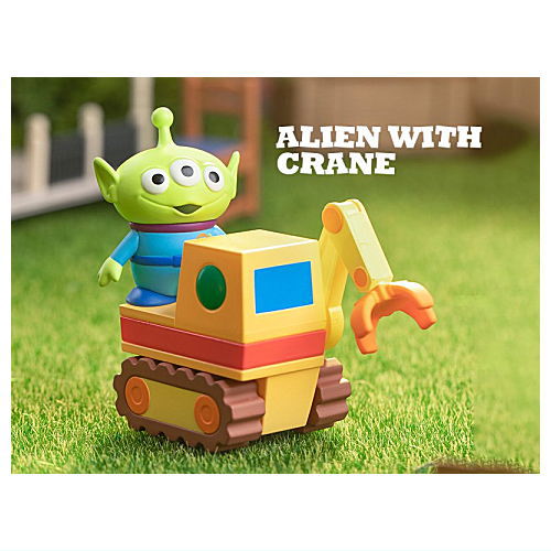 POPMART Disney/Pixar Sunnyside Adventures Series [8.ALIEN WITH CRANE]