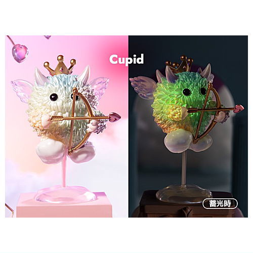 POPMART INSTINCTOY Monster Fluffy Joyful Life Series [4.Cupid]