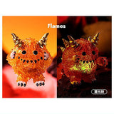 POPMART INSTINCTOY Monster Fluffy Joyful Life Series [8.Flames]