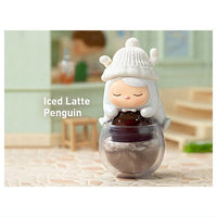 POPMART PUCKY Rabbit Cafe Series [1.Iced Latte Penguin]