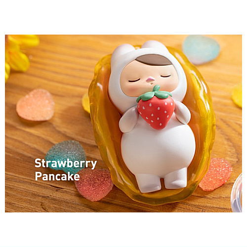 POPMART PUCKY Rabbit Cafe Series [3.Strawberry Pancake]