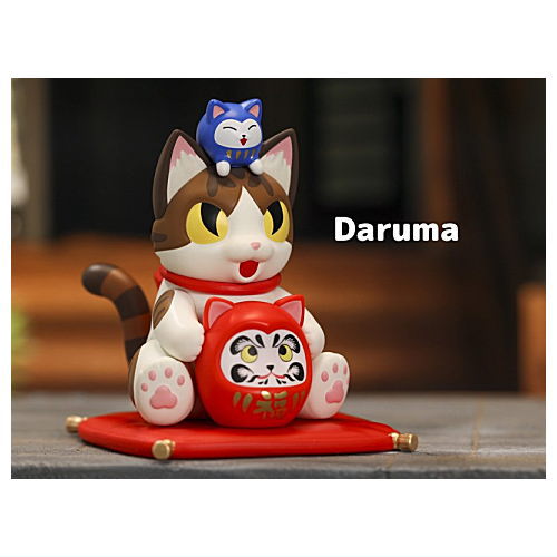 POPMART KAIJU NEGORA Lucky Things series [5.Daruma]