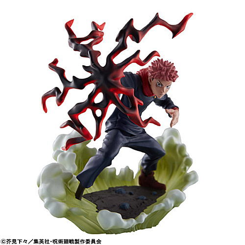 Puchirama Series Jujutsu Kaisen Tabletop Area Development 2nd [1.Yuji Itadori(Black Flash)]