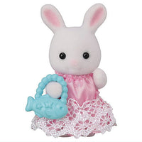 Sylvanian Families BB-09 Baby Collection Baby Sea Friend Series [7.White rabbit baby (Sophie)]