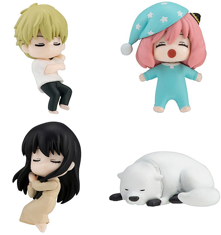 GASHABOX SPY x FAMILY Nemurasetai [All 4 type set (Full Complete