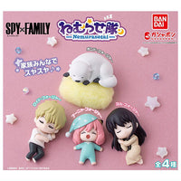 GASHABOX SPY x FAMILY Nemurasetai [All 4 type set (Full Complete)]