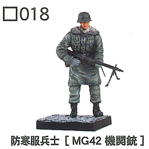 1/35 Combat Figure Vol.2 [8.(018) Winter uniform soldier [MG42 machine gun]]