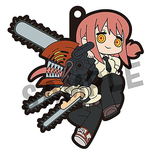 Rubber Mascot Buddy Colle Chainsaw Man [4.Chainsaw Man & Makima]