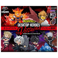 My Hero Academia DesQ DESKTOP HEROES vs Villains [All 6 type set(Full Complete)]