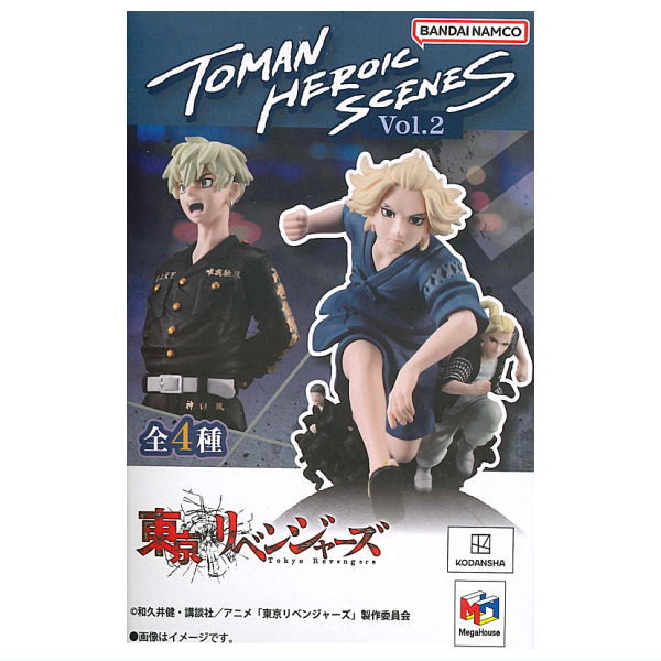 Puchirama Series Tokyo Revengers TOMAN HEROIC SCENES Vol.2 [All 4 type set (Full Complete)]