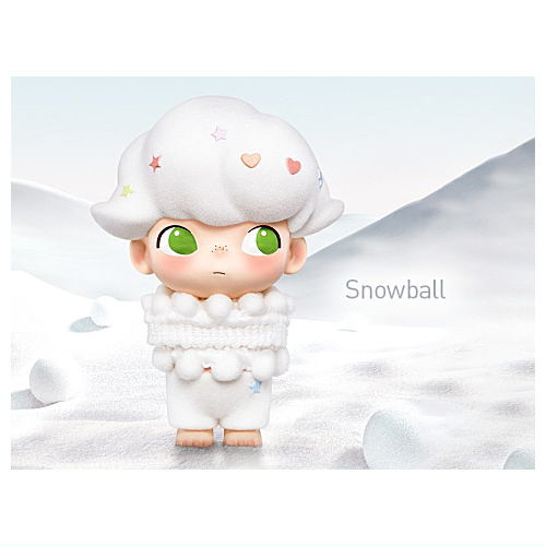 POPMART DIMOO Retro Series [7.Snowball]