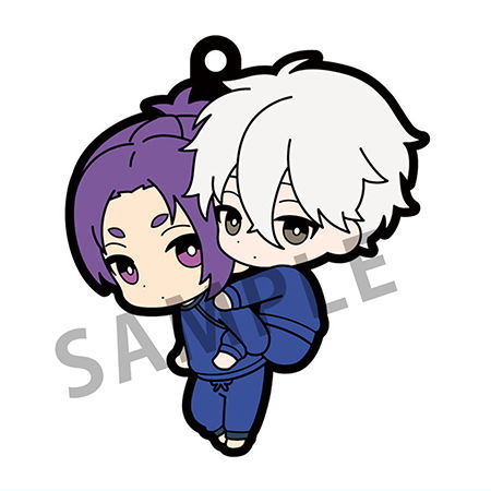 Rubber Mascot Buddy Colle Bluelock [5.Reo Mikage & Seishirou Nagi]