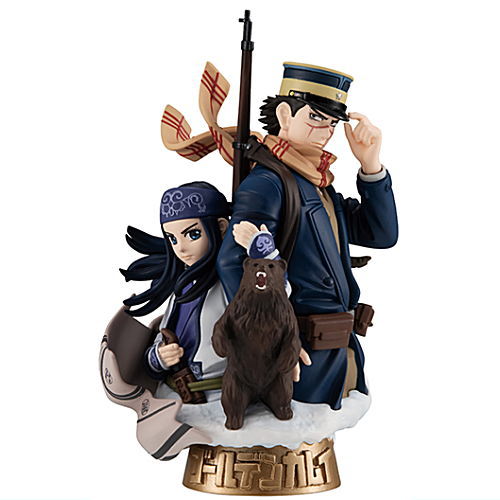 Puchirama Series EX Golden Kamuy Ougon no Shirube 1 [1.Sugimoto & Asirpa]