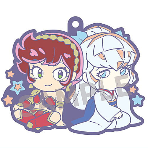 Rubber Mascot Buddy Collection Urusei Yatsura [3.Benten & Oyuki]