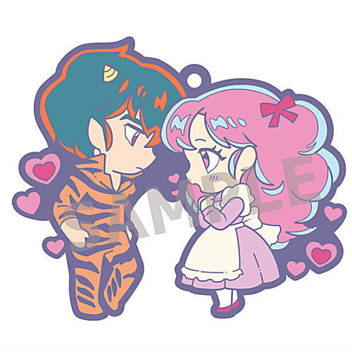 Rubber Mascot Buddy Collection Urusei Yatsura [6.Rei & Ran]